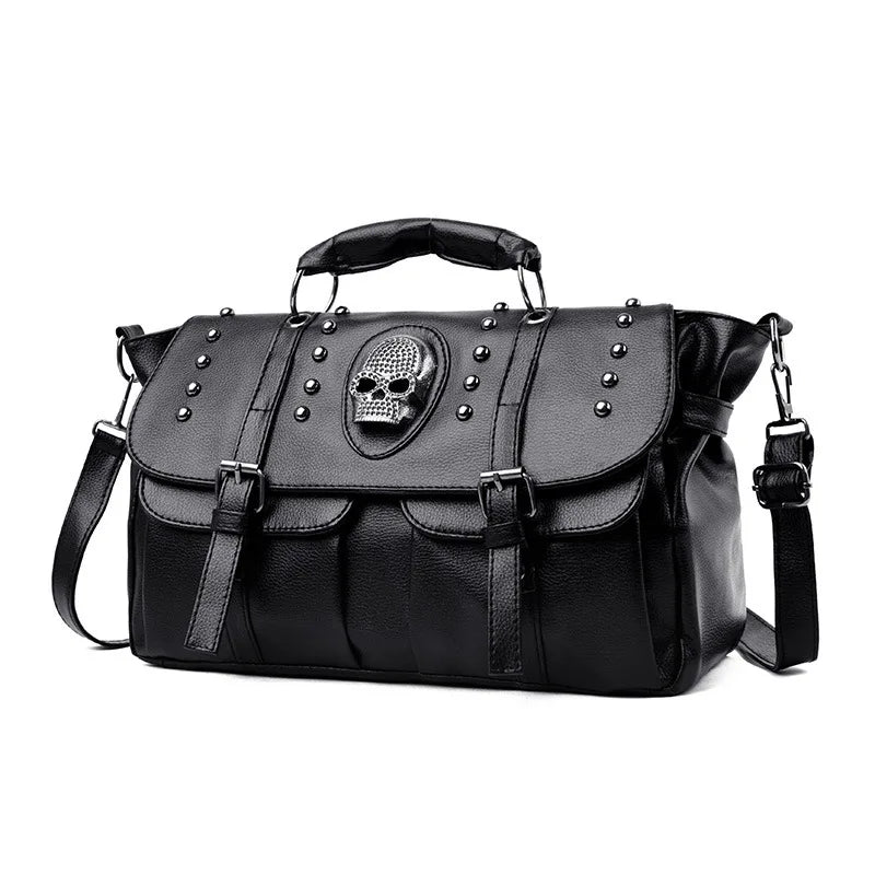 Sac à Dos Bihudu Gothique Noir – Grand, Style Sac à Bandoulière, Neuf, Pays-Bas